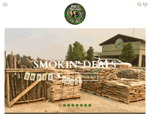 Tablet Screenshot of proaggregate.com